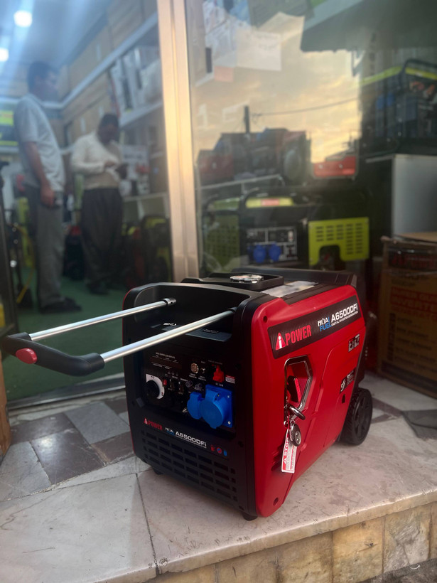 موتور برق سایلنت بنزینی 6500 وات آی پاور مدل SM6500Di