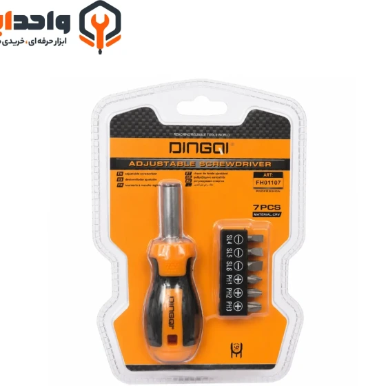 ست پیچ گوشتی 6 نوک دینگی FH01107